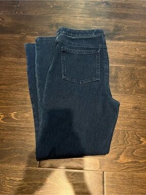 Dark Wash Slim Jeans - Deep Indigo